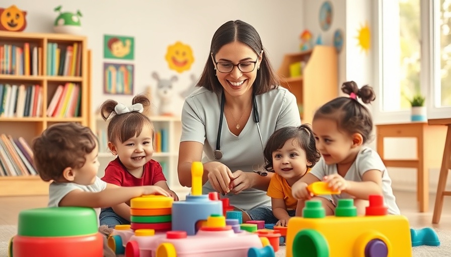 Children playing at a daycare in Maryland, highlighting childcare costs.