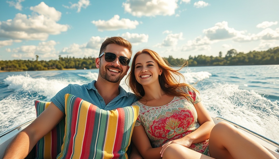 Happy couple sailing on a sunny day, financial fix that could save you $50000.