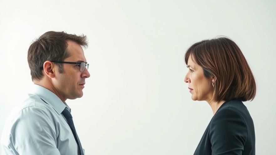 Tense conversation illustrating business partnership issues and trust challenges.