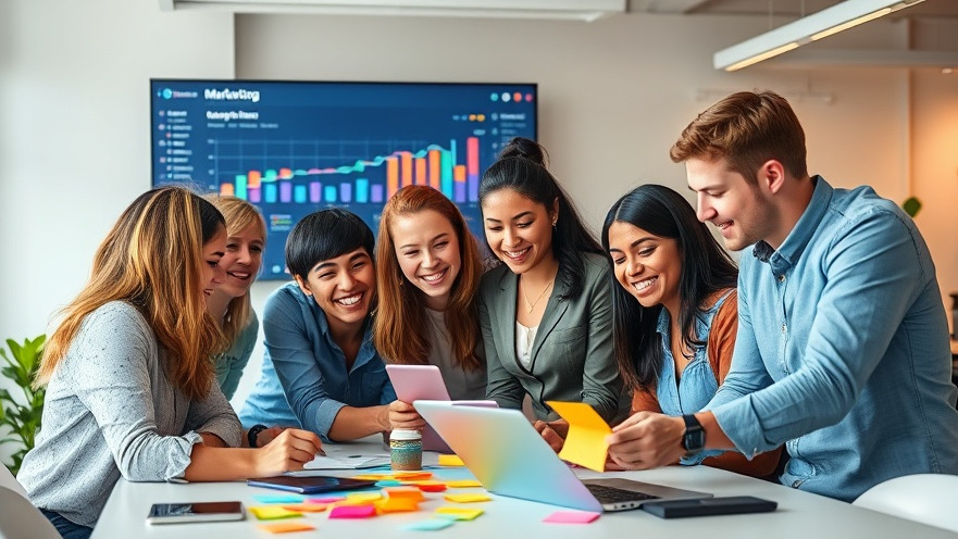 Young professionals collaborating in a modern workspace for Digital Marketing Courses.