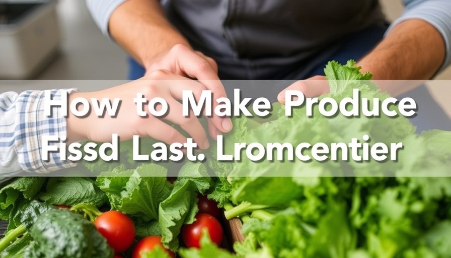 How to Make Produce Last Longer