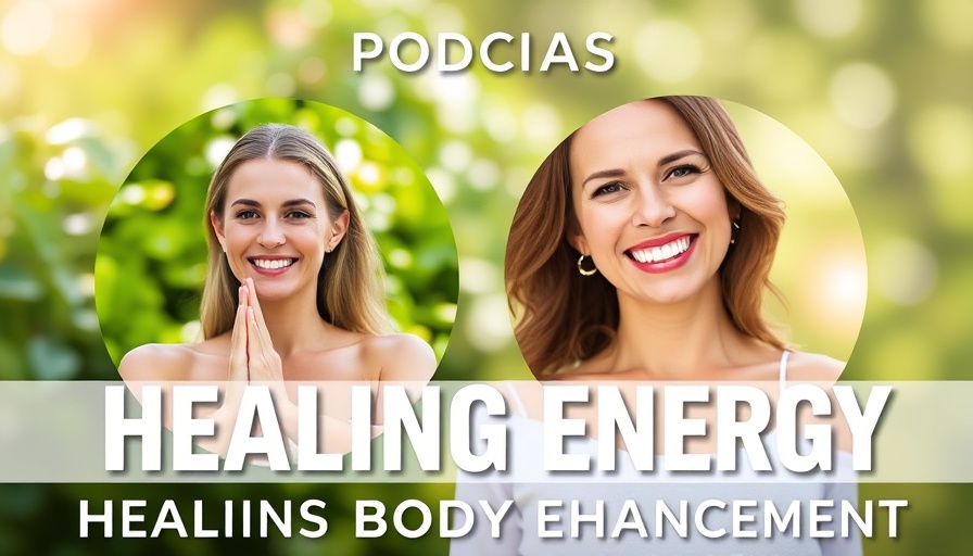 Energy Enhancement System podcast cover with two women smiling.