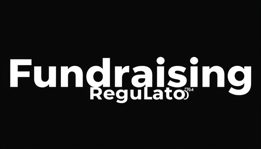 Fundraising Regulator logo on VE Day 2025 theme.