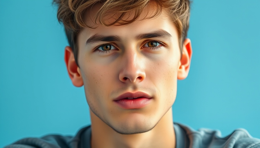 Young man sitting calmly, promoting Act Now Age Better.