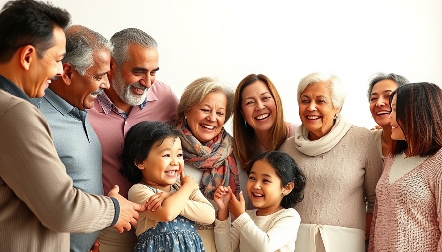 Diverse group dismantling ageism through community interaction.