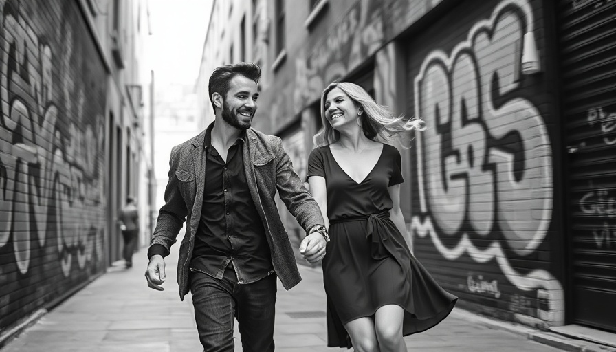 Couple dancing in an alley, symbolizing dating in Denver.