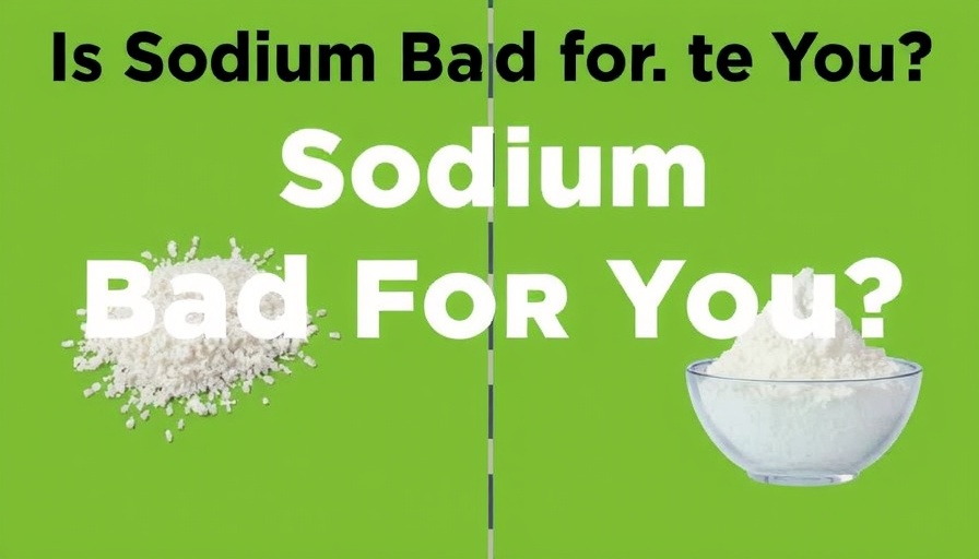 Is Sodium Bad for You? Separating Myth from Fact