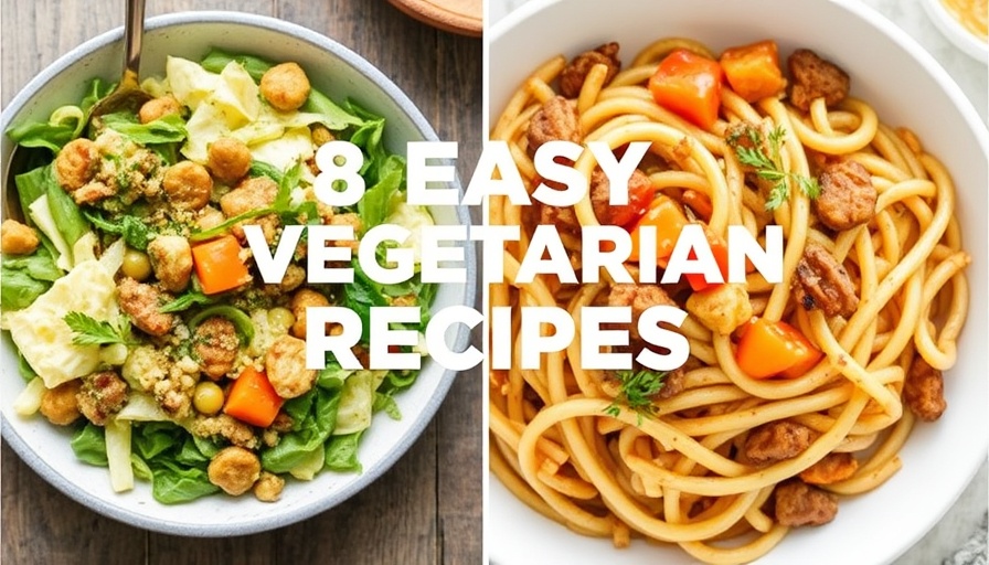 8 Easy Vegetarian Recipes