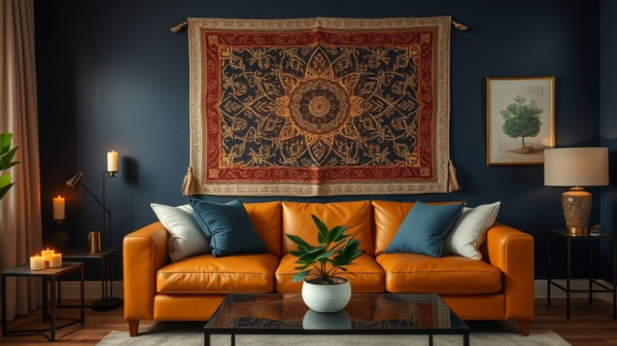 Stylish living room for home decor advice focus.