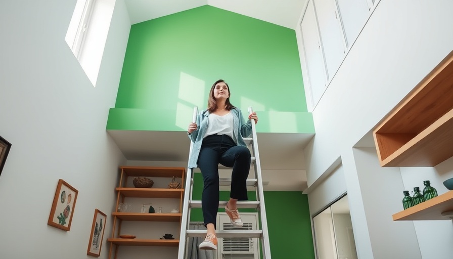 Elevate Your Loft Space with a stylish loft access ladder in a modern home.