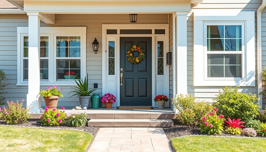 Home exterior showcasing spring maintenance tips for warmer weather