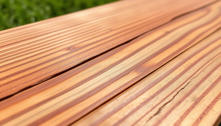 Western Red Cedar plank showing detailed grain pattern.