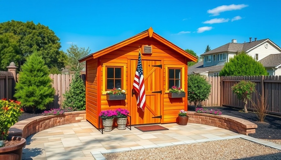 Charming cedar shed showcasing benefits of Western Red Cedar