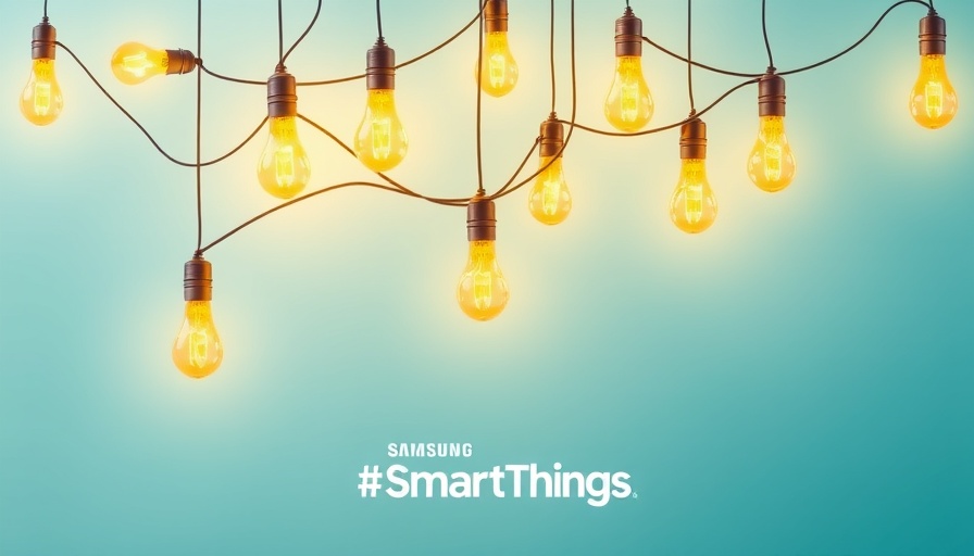 Abstract image of WWST certification process with SmartThings design.