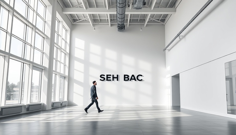 SEH BAC rebranding in modern showroom with windows.