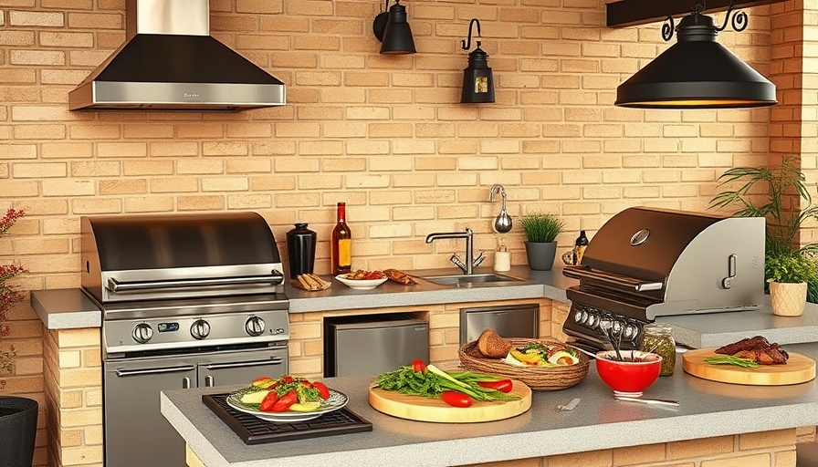 Coyote Outdoor Living 2024 stainless steel grill setup.