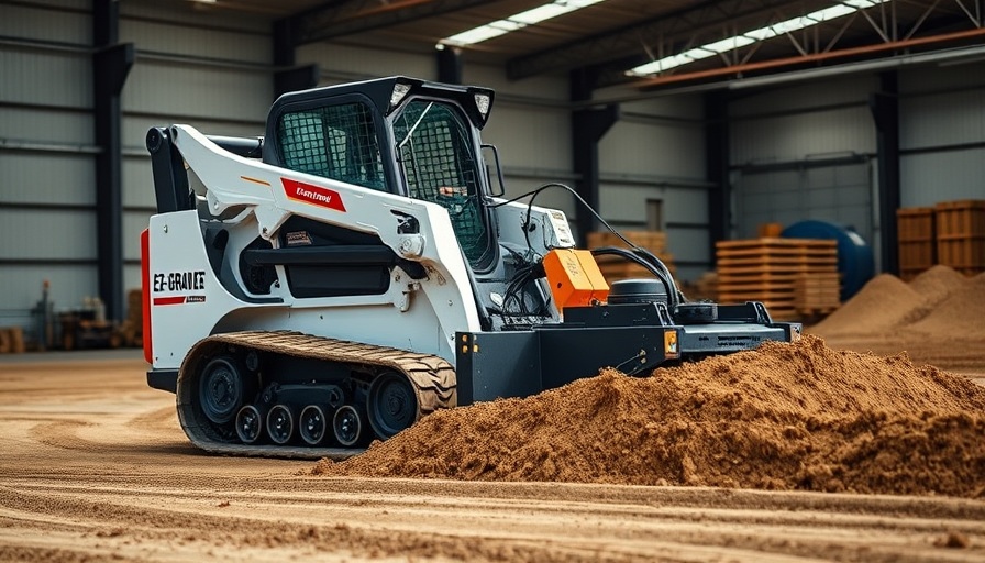 E-Z Grader for CTLs used in warehouse for precise grading.