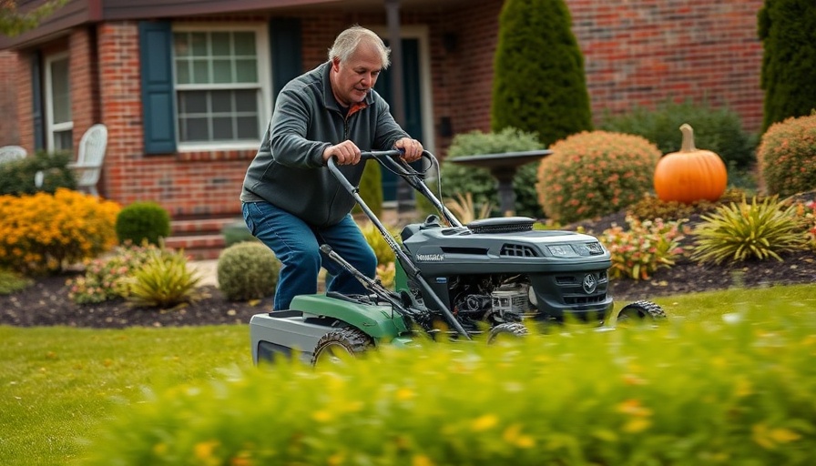 Vanguard Z-Spray LTS lawn care equipment in action in a residential garden.