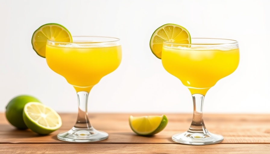 Refreshing Hot Pants Margarita Recipe with lime garnish