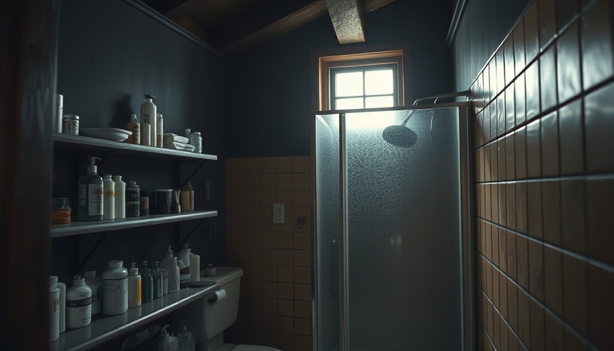 Traditional bathroom before a modern makeover with glass shower.