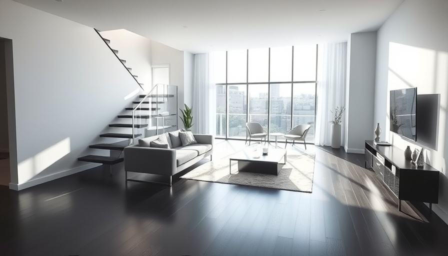 Modern living space with innovative lighting solutions.