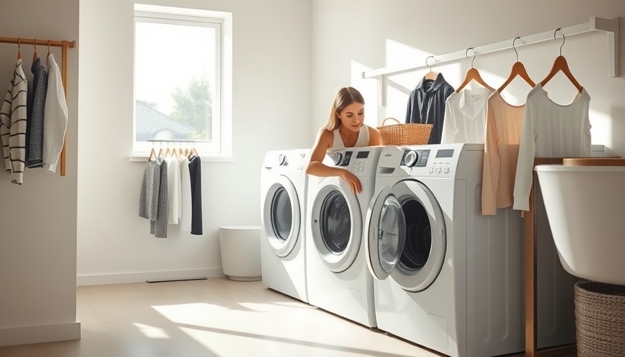 Reviewing Koala Eco Laundry Wash in a modern laundry room.