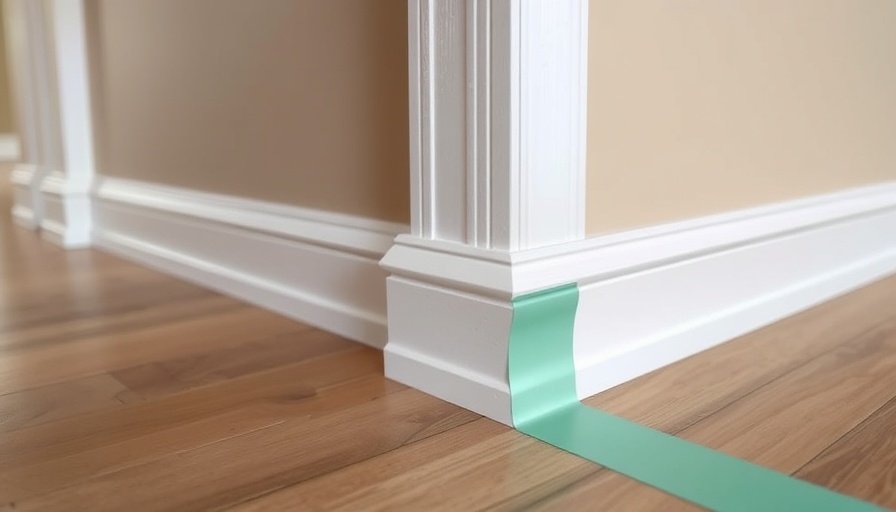 Best Masking Tapes for Interior Painting applied in room corner for painting precision.