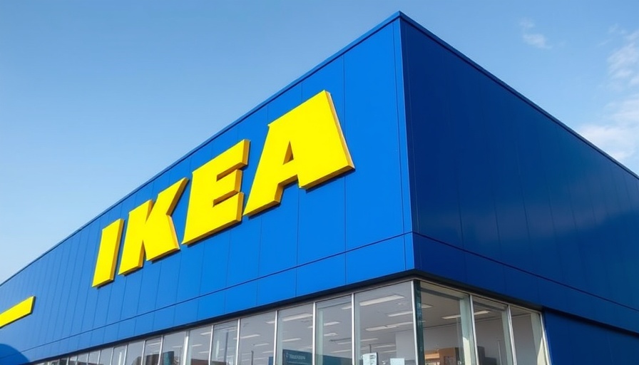 Viral IKEA storage find at iconic blue and yellow IKEA store.