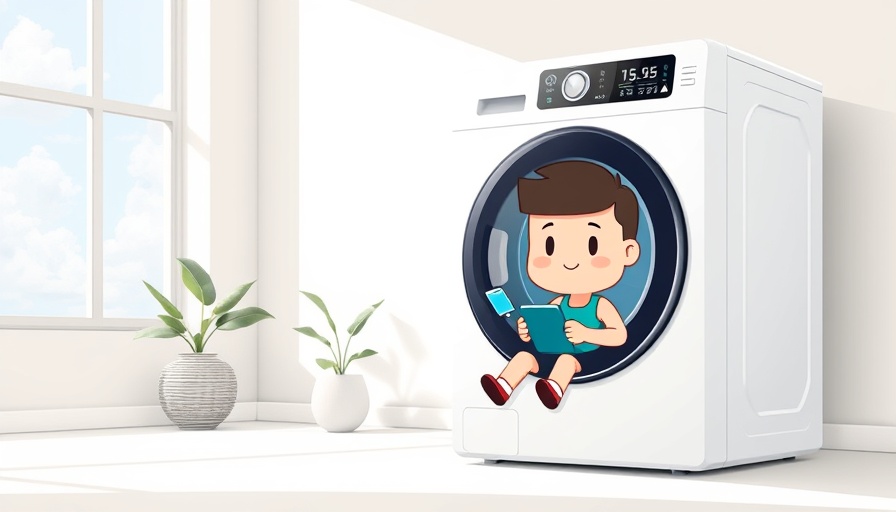 SmartThings laundry updates feature with washer and smartphone notification.
