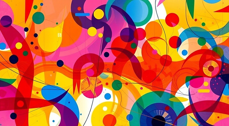 Colorful abstract image representing ADHD awareness and hyperfocus difficulties.