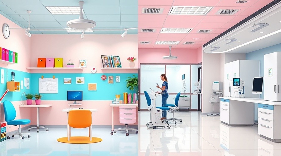 Juvenile arthritis care vs. adult rheumatologist support in a vibrant split scene.