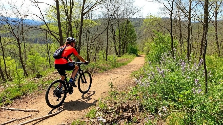 Spring Mountain Biking in NC
