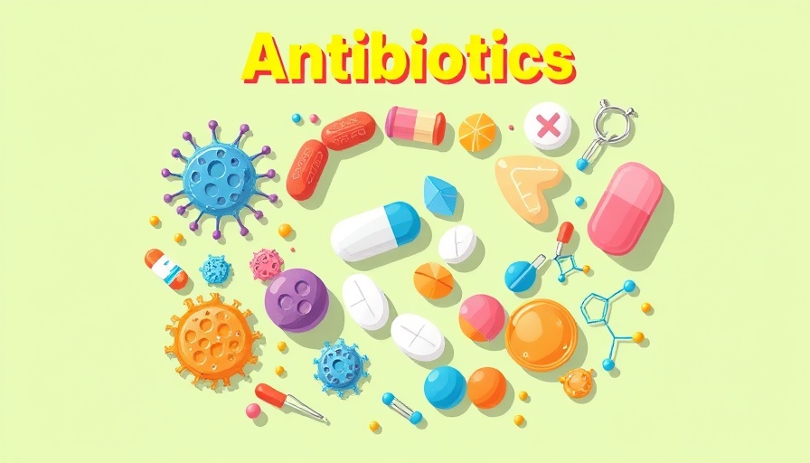 Antibiotics and penicillins nursing pharmacology educational poster.