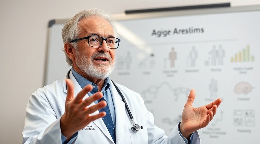 Energetic doctor explaining gut health and bacterial diversity on a whiteboard.