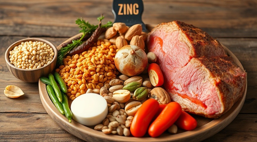 Foods rich in zinc for women’s health and zinc levels benefits.