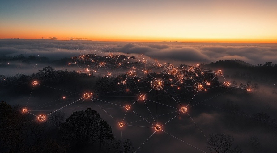 Surreal landscape of ethereal connections and ghostly data streams, exploring 'Where Do Networks Go When They Die?'