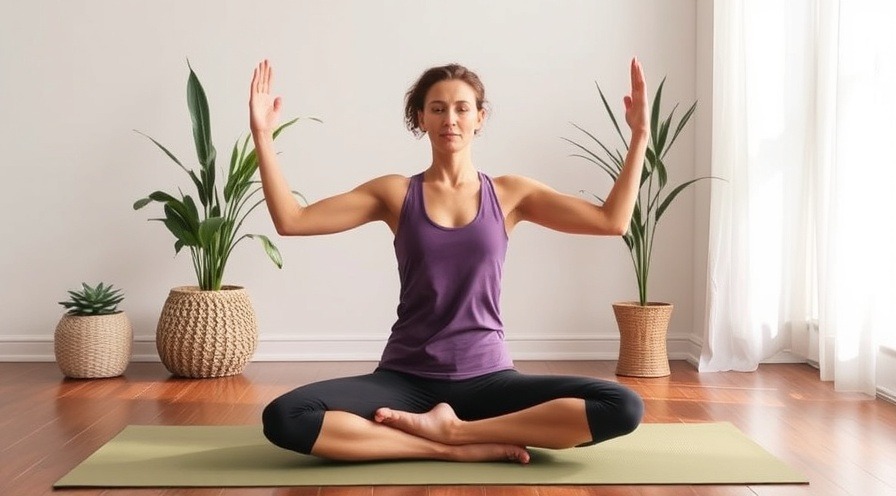 Breathwork: Quick yoga practice enhances mindfulness and emotional well-being.
