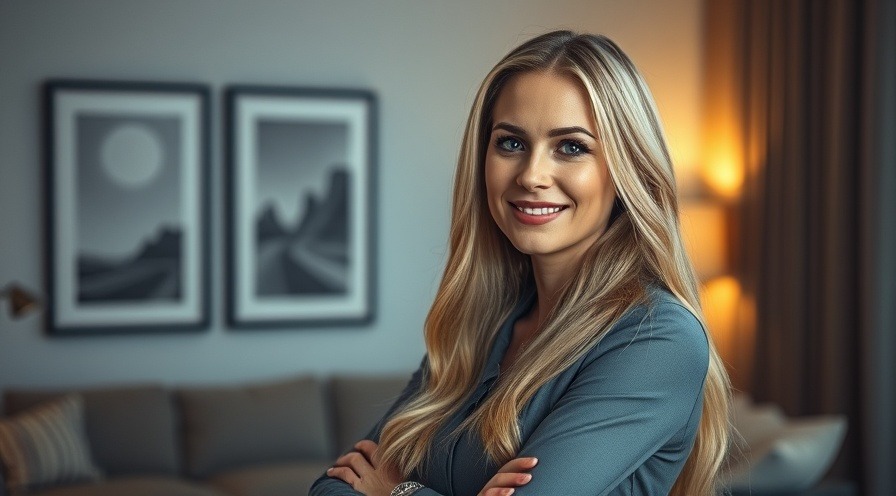 Confident woman in a serene home setting, exploring women's hormones supplements.