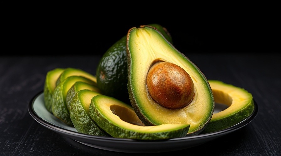 Fresh avocado slices illustrating anti-inflammatory foods for wellness and healthy living.