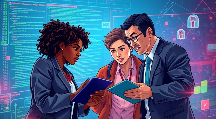 Cybersecurity specialists showcasing professional expertise.