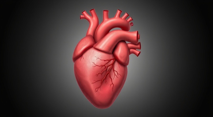 Medical illustration of a heart highlighting the impact of trans fats on heart health.