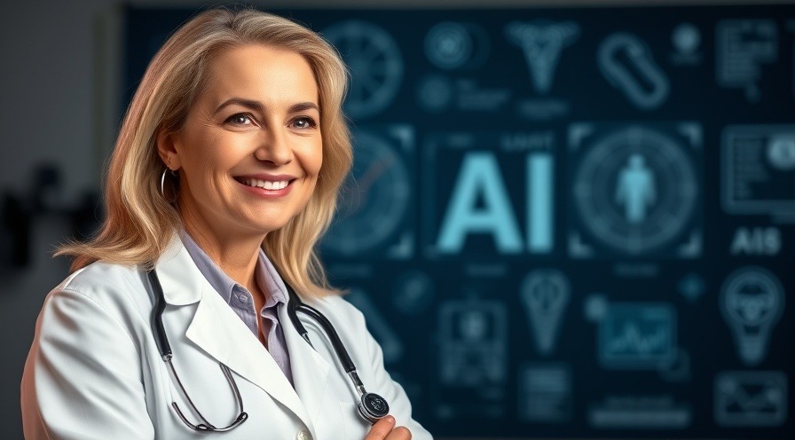 doctor discussing AI in medicine for Health2047 innovation.