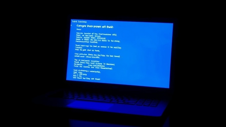 Computer system crash