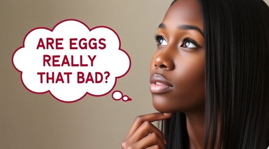 woman pondering doctors' opinions on eggs' health benefits.