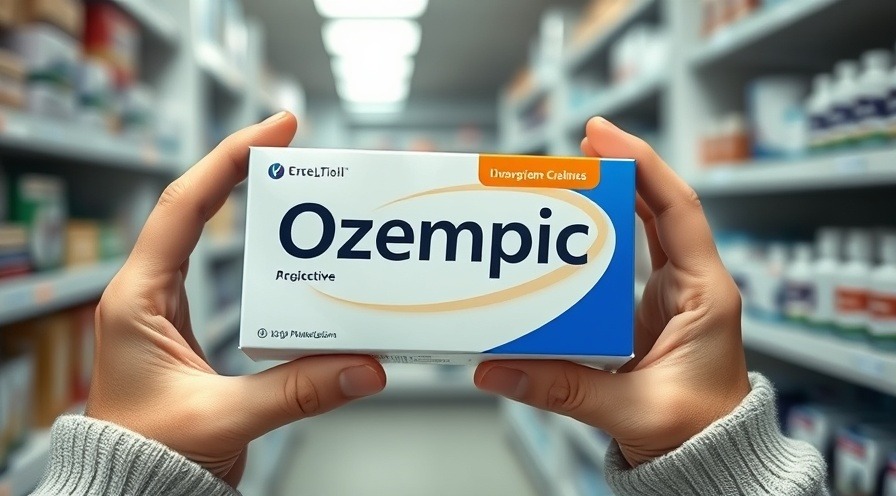Close-up of Ozempic box highlighting its use in obesity treatment options.