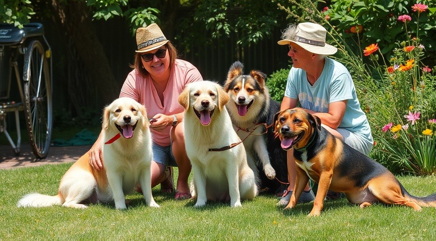 Enjoying summer with dogs: uncovering dog health benefits and emotional support.