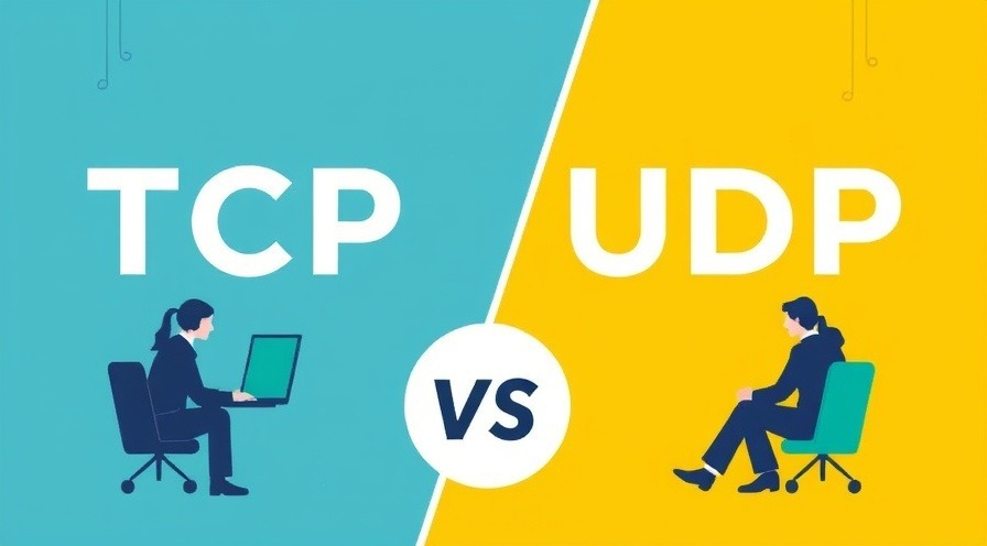 TCP vs UDP: The Jealous Ex vs. Chill Situationship illustration