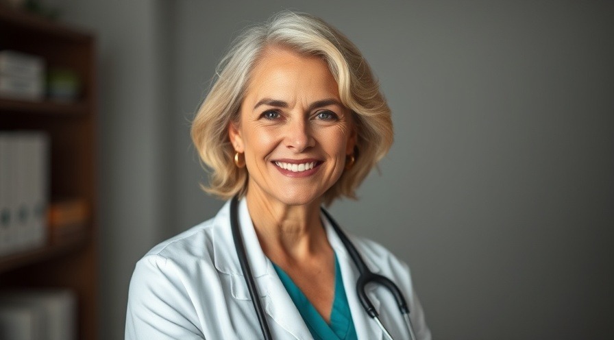A female doctor discussing endometriosis symptoms and treatment.