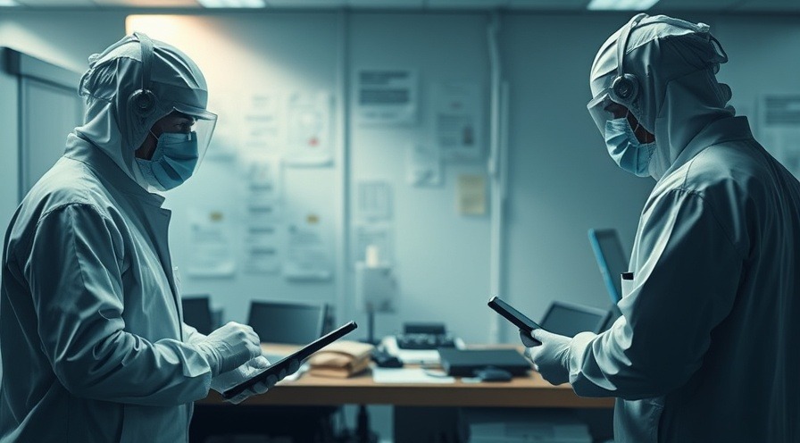 Forensic investigators analyzing evidence at a crime scene.