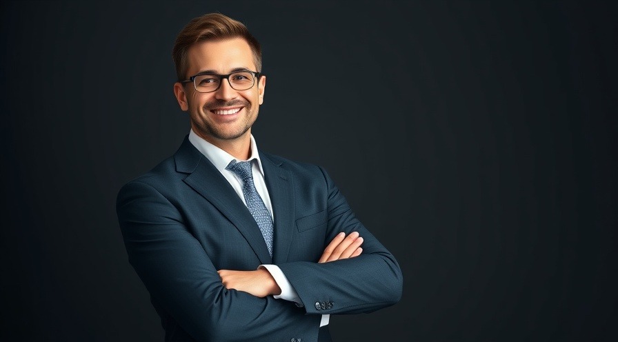Confident man advocating for physician support in healthcare advocacy.